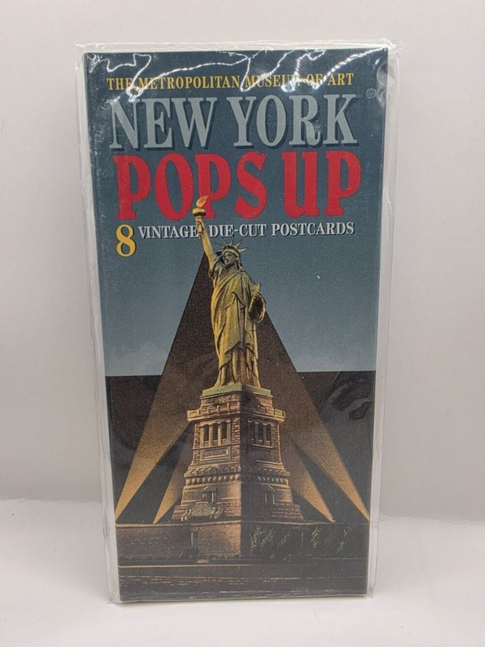 New York Pops Up 8 Vintage Die-Cut Postcards Metropolitan Museum Art Chronicle